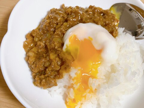 レンジで簡単♪キーマカレー